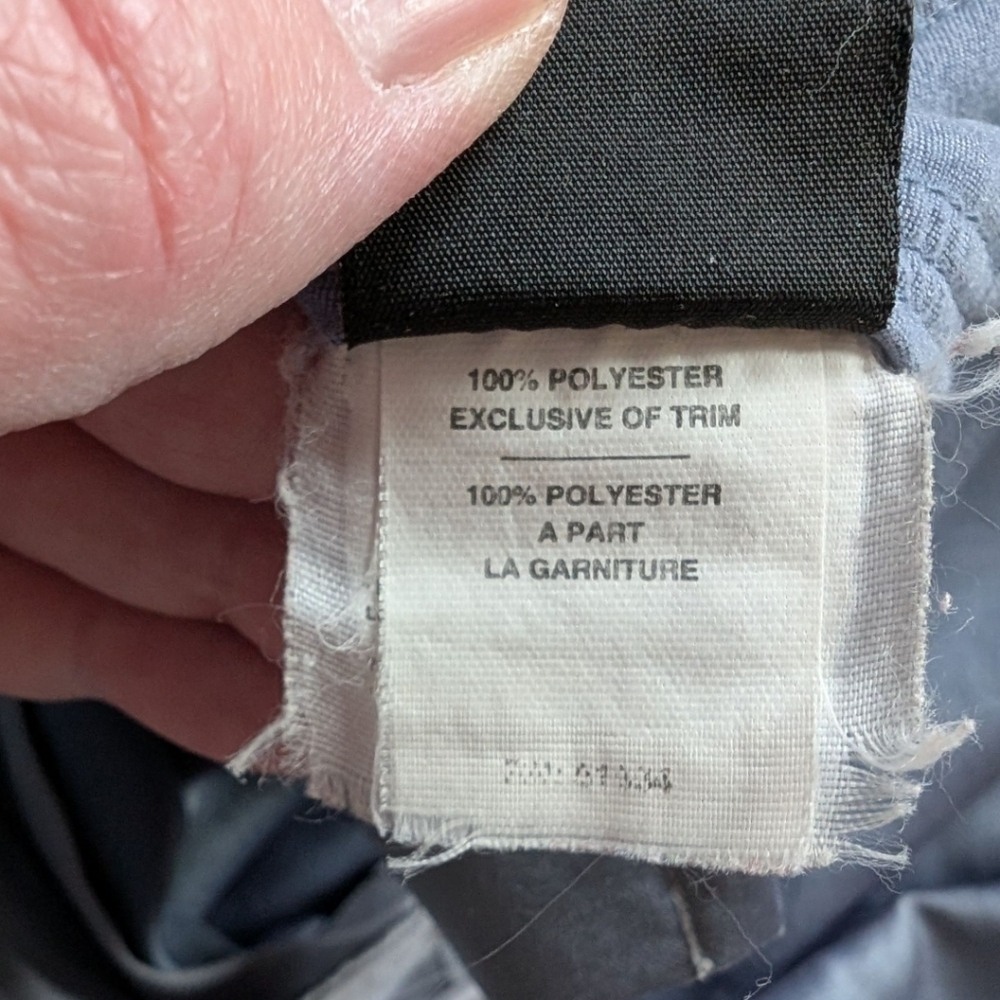 Vintage Patagonia Pataloha Cropped Pants Women 6 Grey - Picture 12 of 13